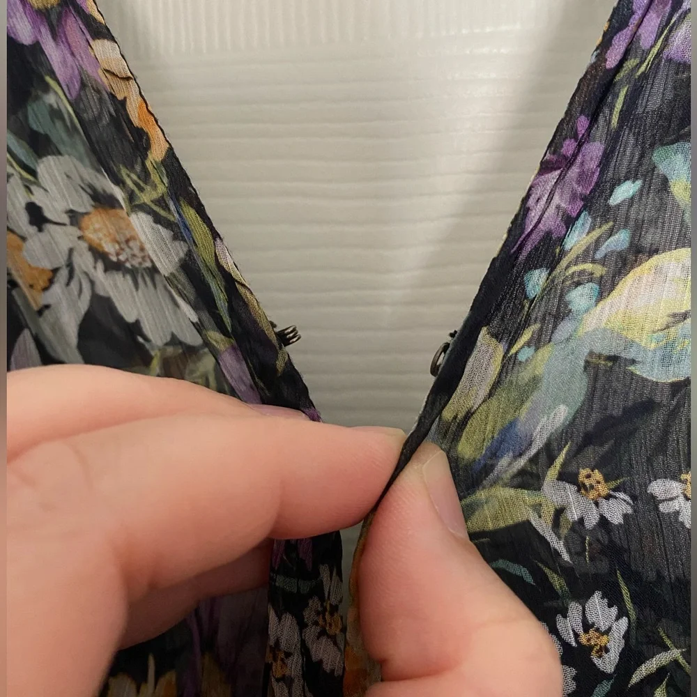 ASTR the Label Edessa Floral Tiered Ruffle Maxi Dress - Picture 7 of 8